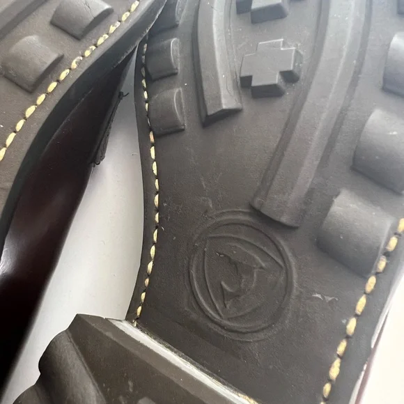 Robert Clergerie Dark Brown Chunky Heel Loafers - Picture 11 of 11